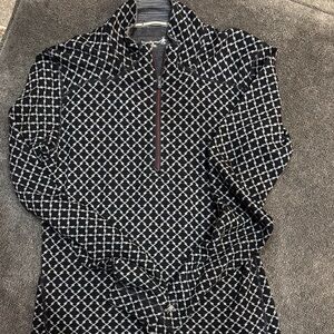 Smartwool Black and White Patterned Pullover